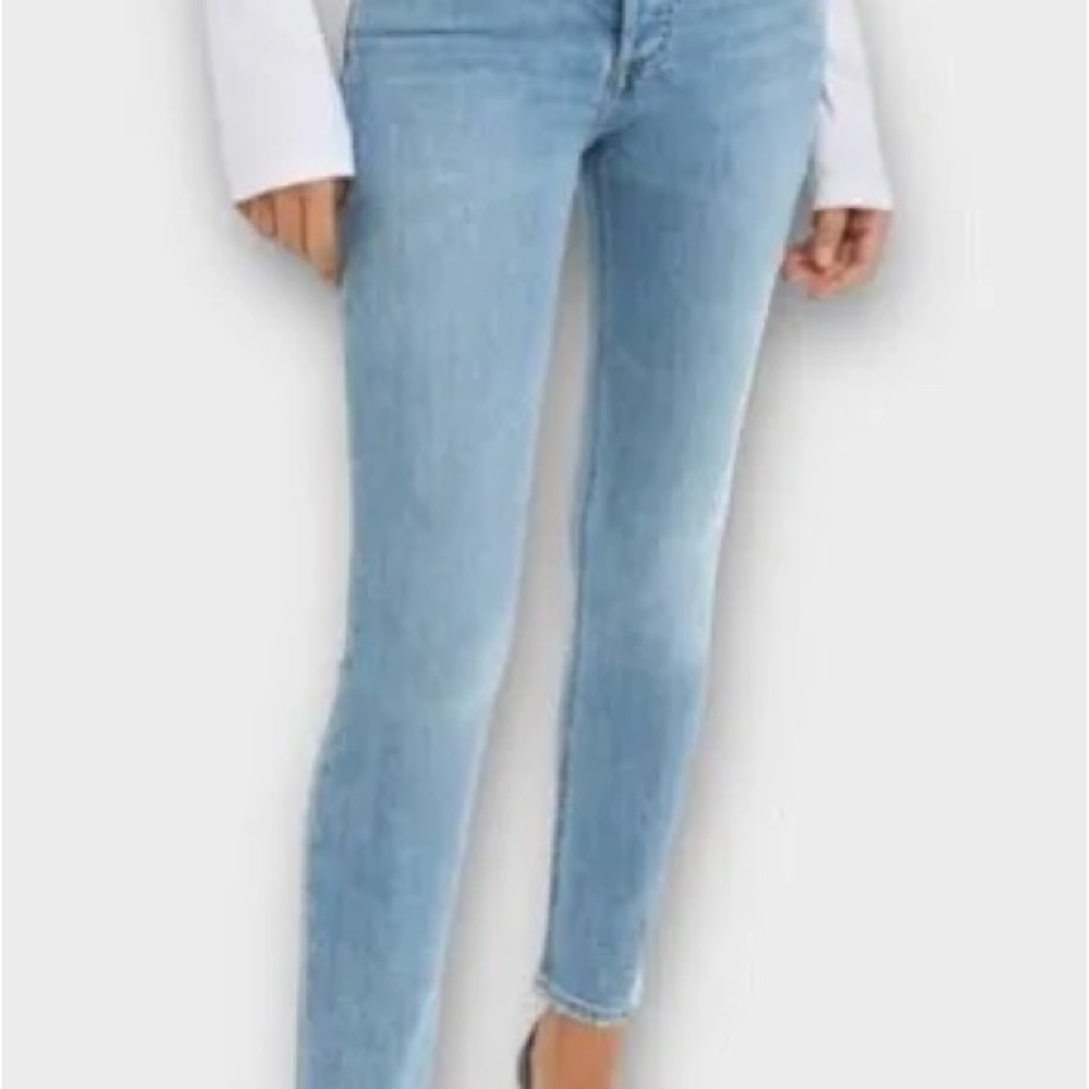 Denim Forum The Yoko Mid-Rise Slim Jeans